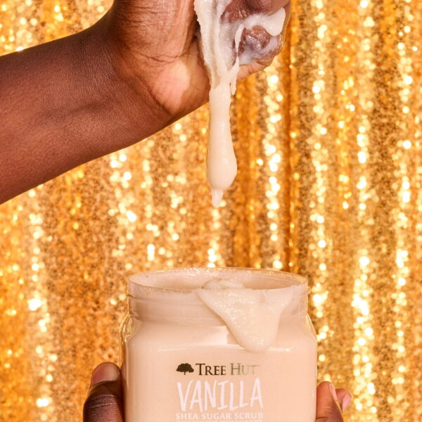 Tree Hut Vanilla Shea Butter Sugar Body Scrub, 18 oz